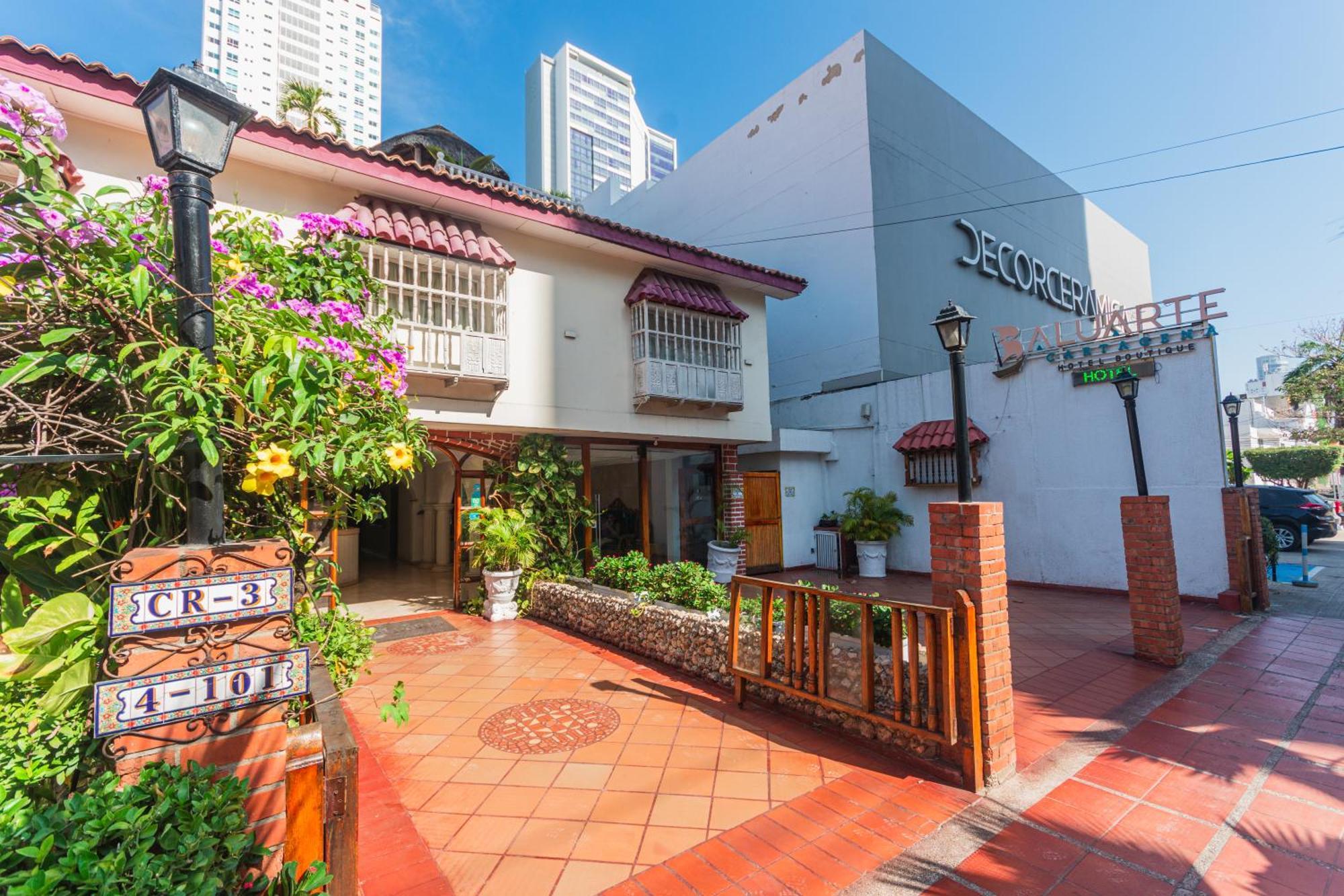 Baluarte Cartagena Hotel Boutique Eksteriør billede